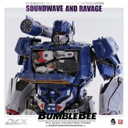 ThreeZero DLX - Transformers Bumblebee - Soundwave and Ravage